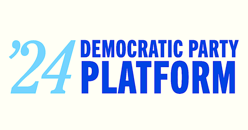 2024 Democratic Party Platform from the Real KBrett's Stack of Stuff