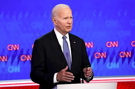 Biden at CNN debate from the Real KBrett's Stack of Stuff