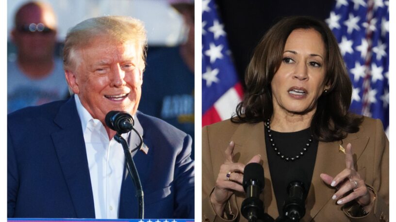 Donald Trump and Kamala Harris on Immigration on the real KBrett's Stack of Stuff