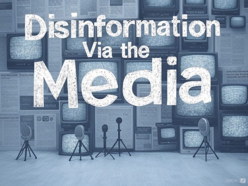 Disinformation via the media on the RealKBrett's Stack of Stuff