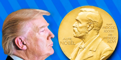 List of Nobel Peace Prize Nomiations for Donald Trump on the RealKBrett's Stack of Stuff