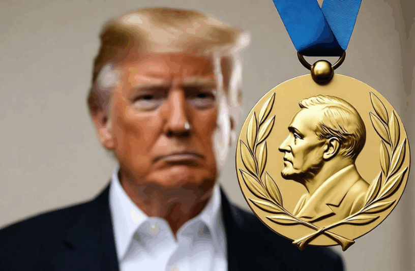 List of Nobel Peace Prize nominations for Donald Trump at the Real KBrett's Stack of Stuff