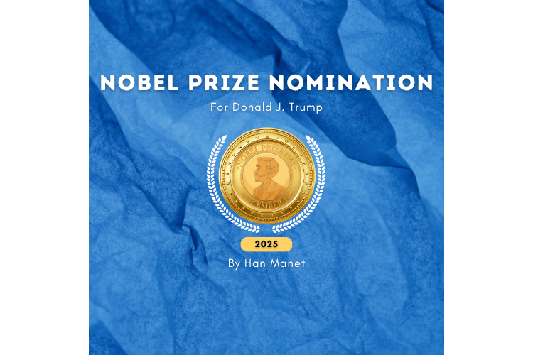 Hun Manet, Cambodia's prime minister, nominated Donald Trump for the Nobel Peace Prize on the Real KBrett's Stack of Stuff