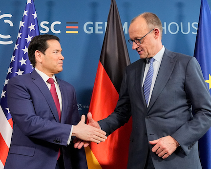 Rubio and Merz at the Munich Security Conference 2026