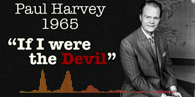 If I Were the Devil by Paul Harvey on the Real KBrett's Stack of Stuff