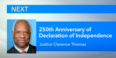 Clarence Thomas on the 250th anniversary of the U.S. Declaration of the Indepence at the Real KBrett's Stack of Stuff