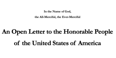 Letter from IRGC to America on the Real KBrett's Stack of Stuff